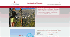 Desktop Screenshot of americanrenalcolorado.com